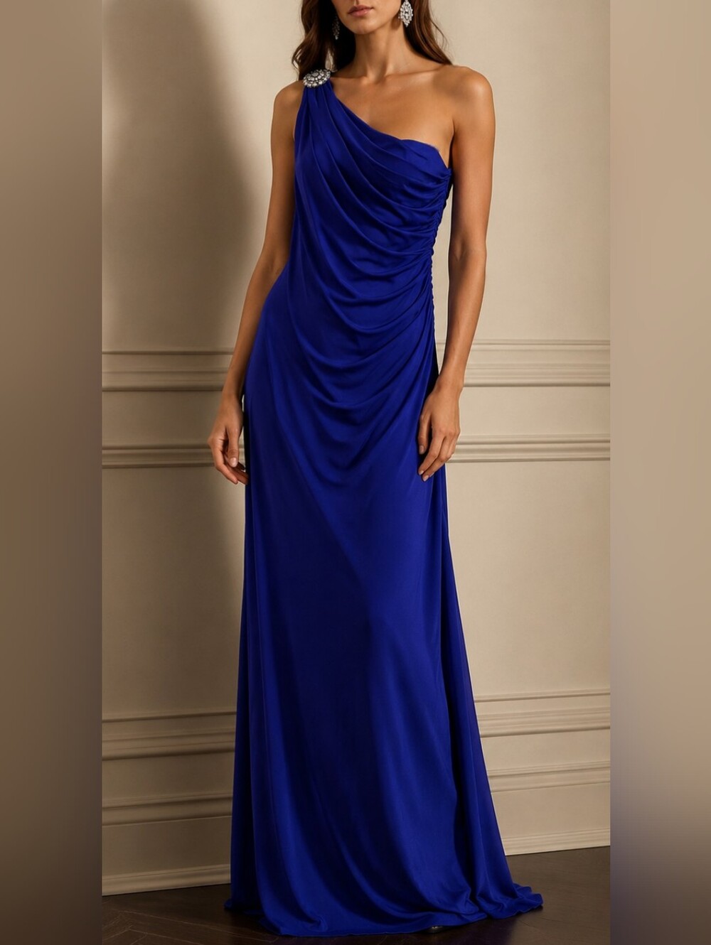 Lauren Ralph Lauren Evening Gown Royal Blue - NEW - Size 14